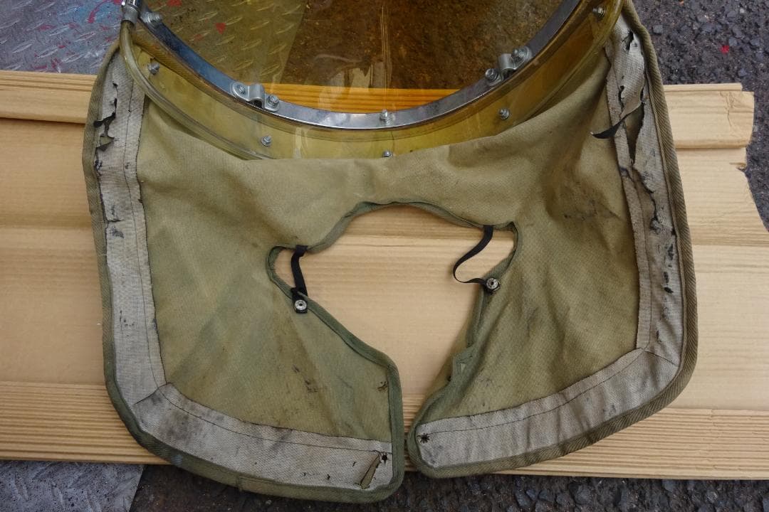 旭 風防 シールド 黄ばみ ヤレ感