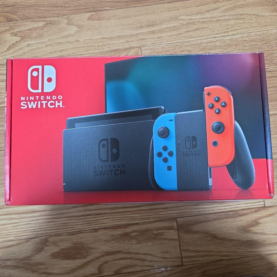 延長保証2026年2月まで Nintendo Switch本体 バッテリー強化版