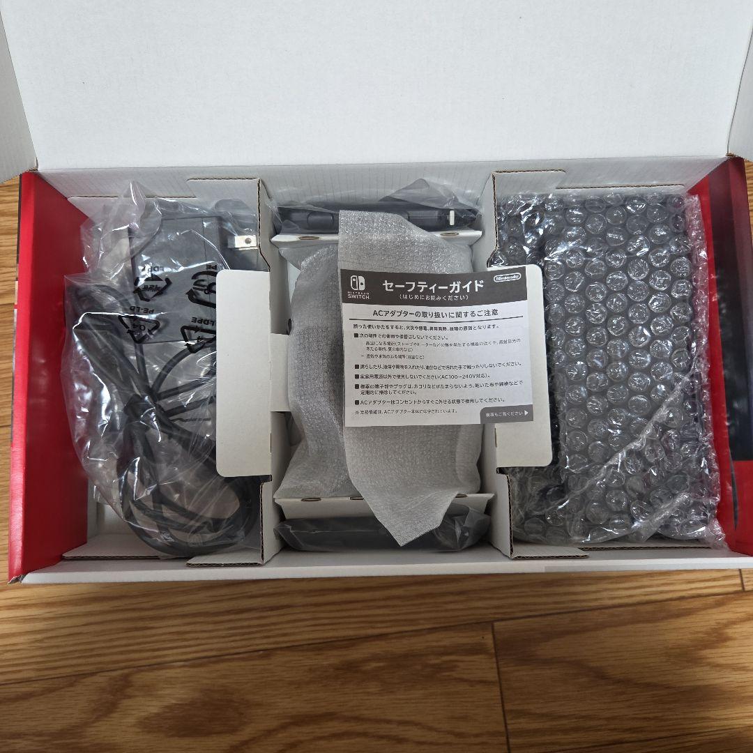 延長保証2026年2月まで Nintendo Switch本体 バッテリー強化版