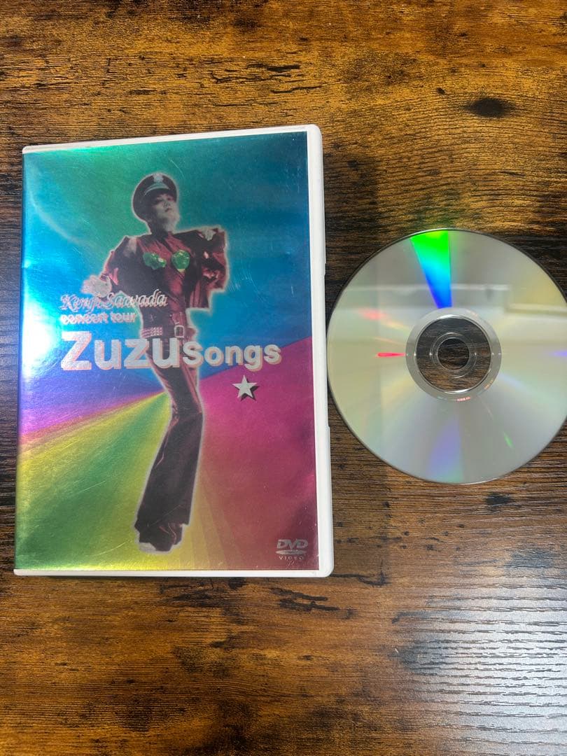 中古品 DVD 沢田研二 ZuzuSongs ツアーDVD