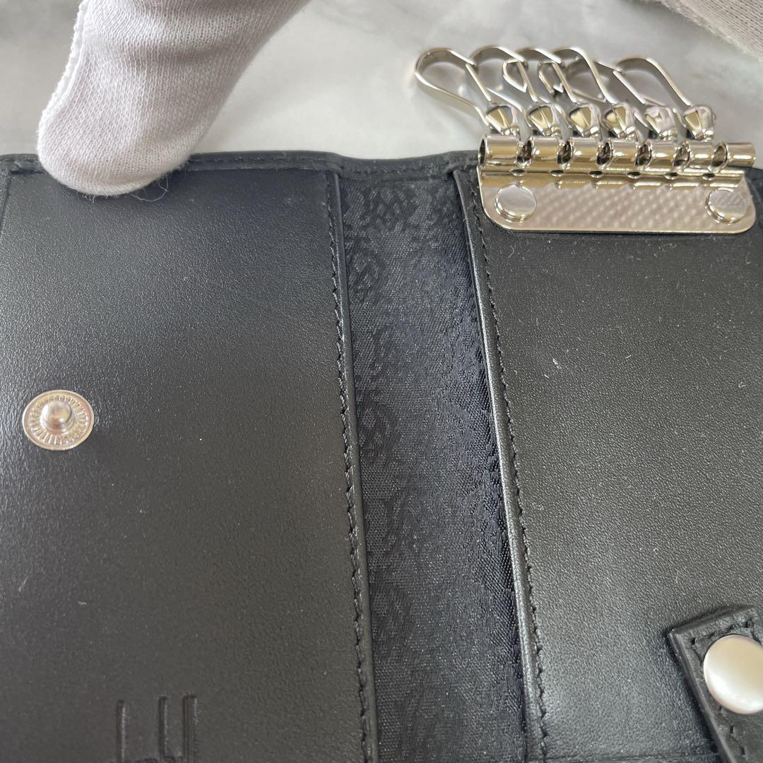 【未使用級】ダンヒル　キーケース　6P PVC レザー