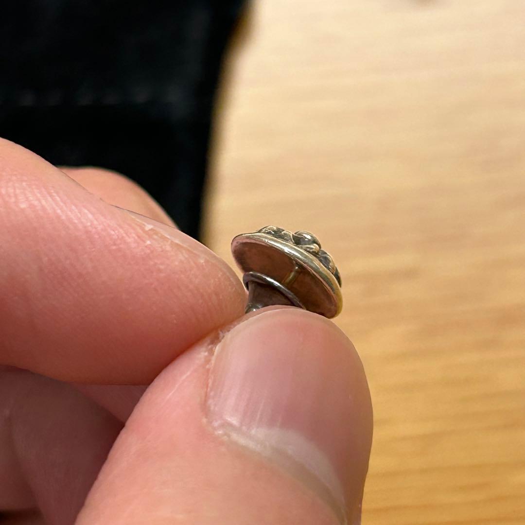 Chrome Hearts クロスボール スタッド ピアス