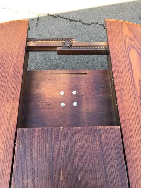 Ｙ【アンティーク調‼サイズ可動式‼】Shin Lee ダイニングテーブル