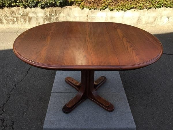 Ｙ【アンティーク調‼サイズ可動式‼】Shin Lee ダイニングテーブル