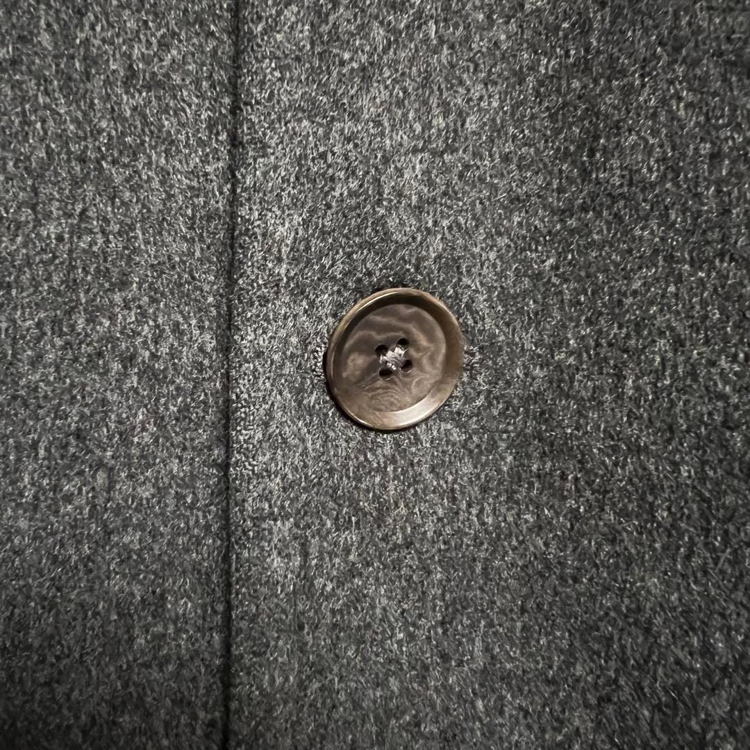 エディフィス　ロロピアーナ　ミケランジェロ　イザイア　チェスターコート　グレー