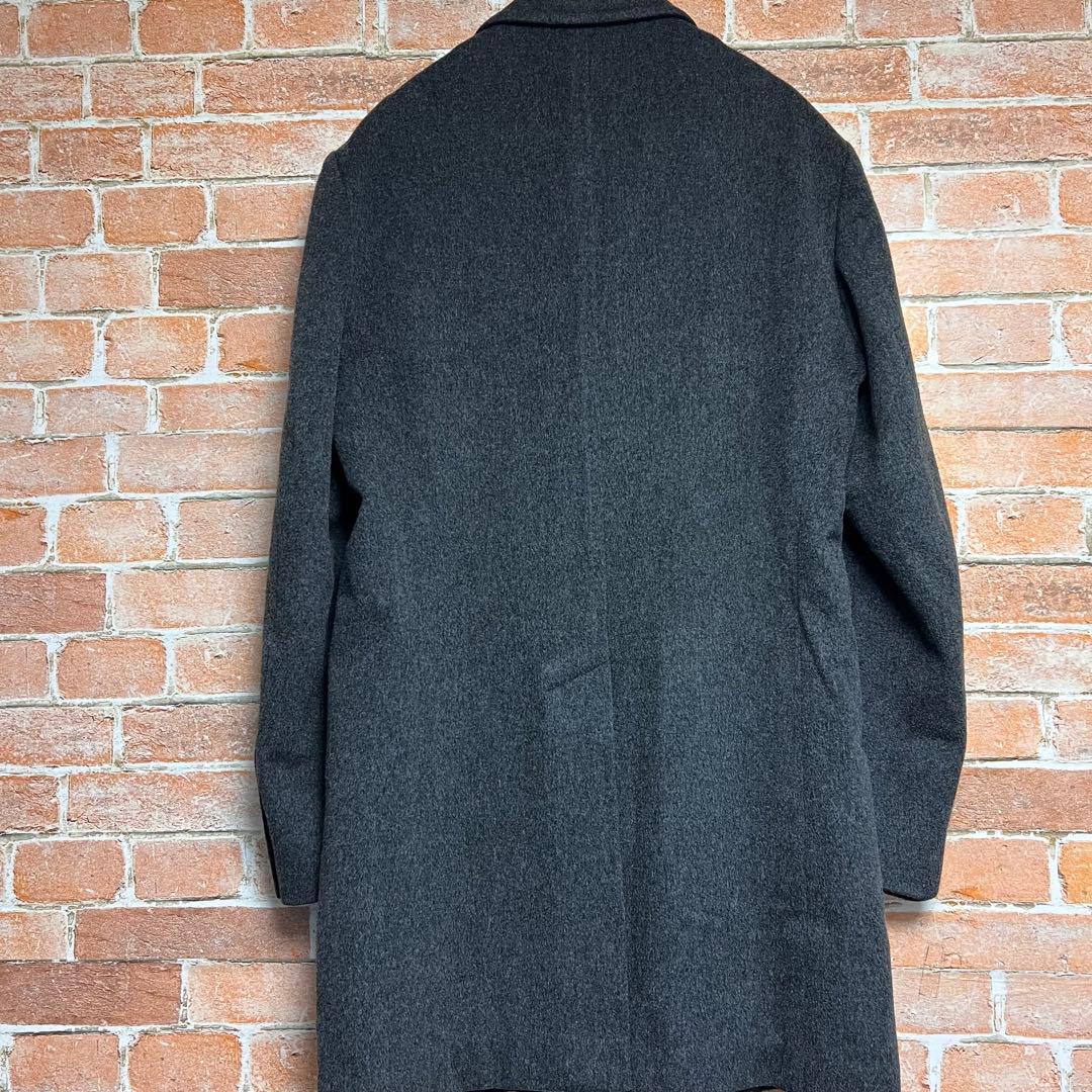 エディフィス　ロロピアーナ　ミケランジェロ　イザイア　チェスターコート　グレー