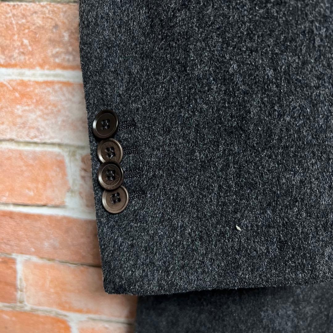 エディフィス　ロロピアーナ　ミケランジェロ　イザイア　チェスターコート　グレー