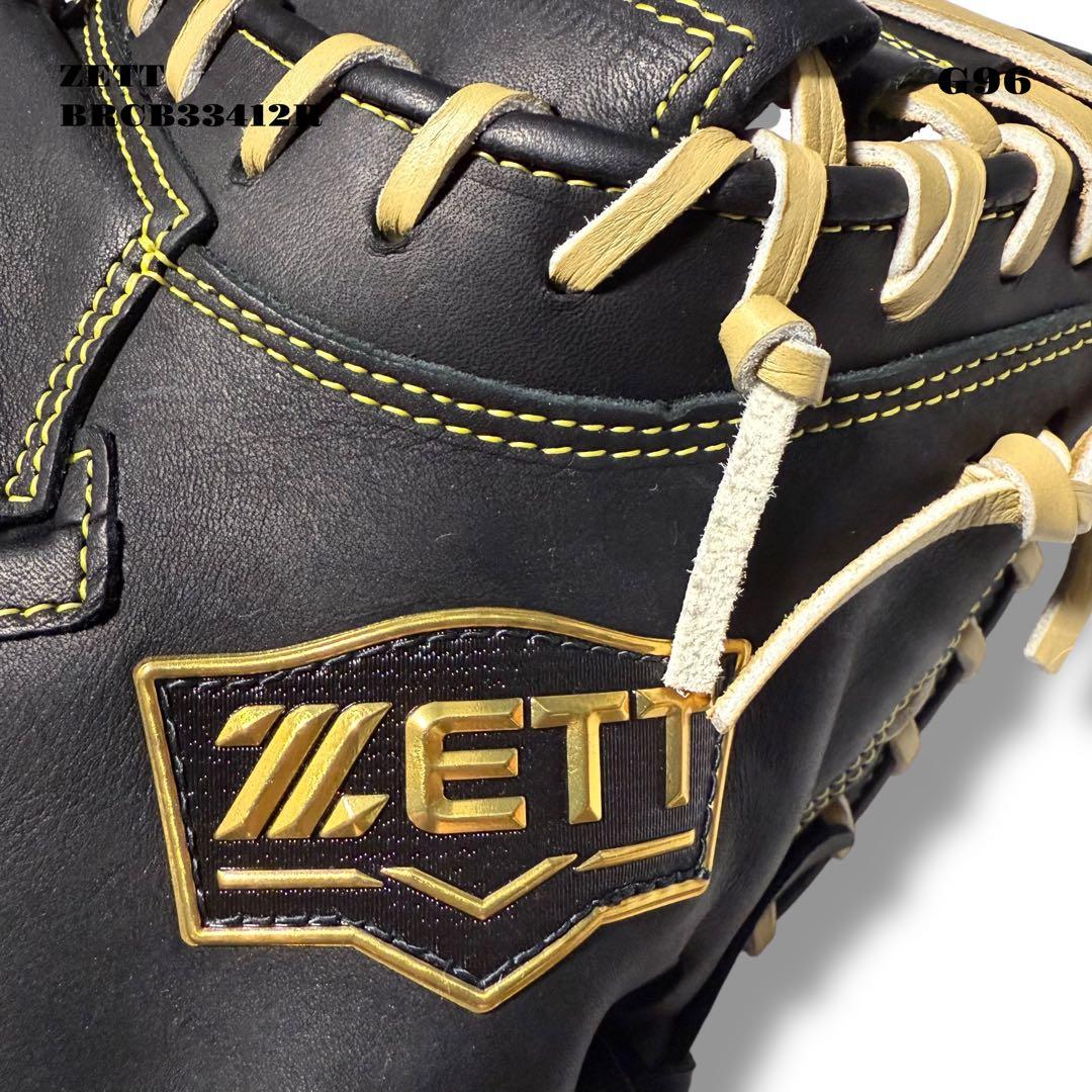 未使用品！ ZETT ゼット キャッチャー ミット 右投げ用 LH 軟式 捕手