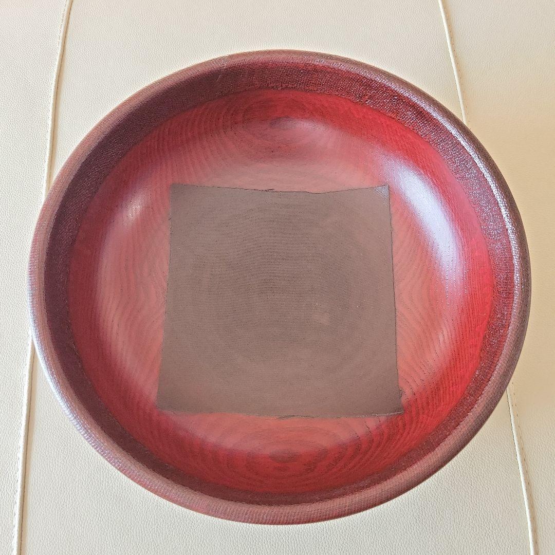 会津塗　鈴木誠郎 大皿、汁椀、お玉、飯ベラ 4点セット