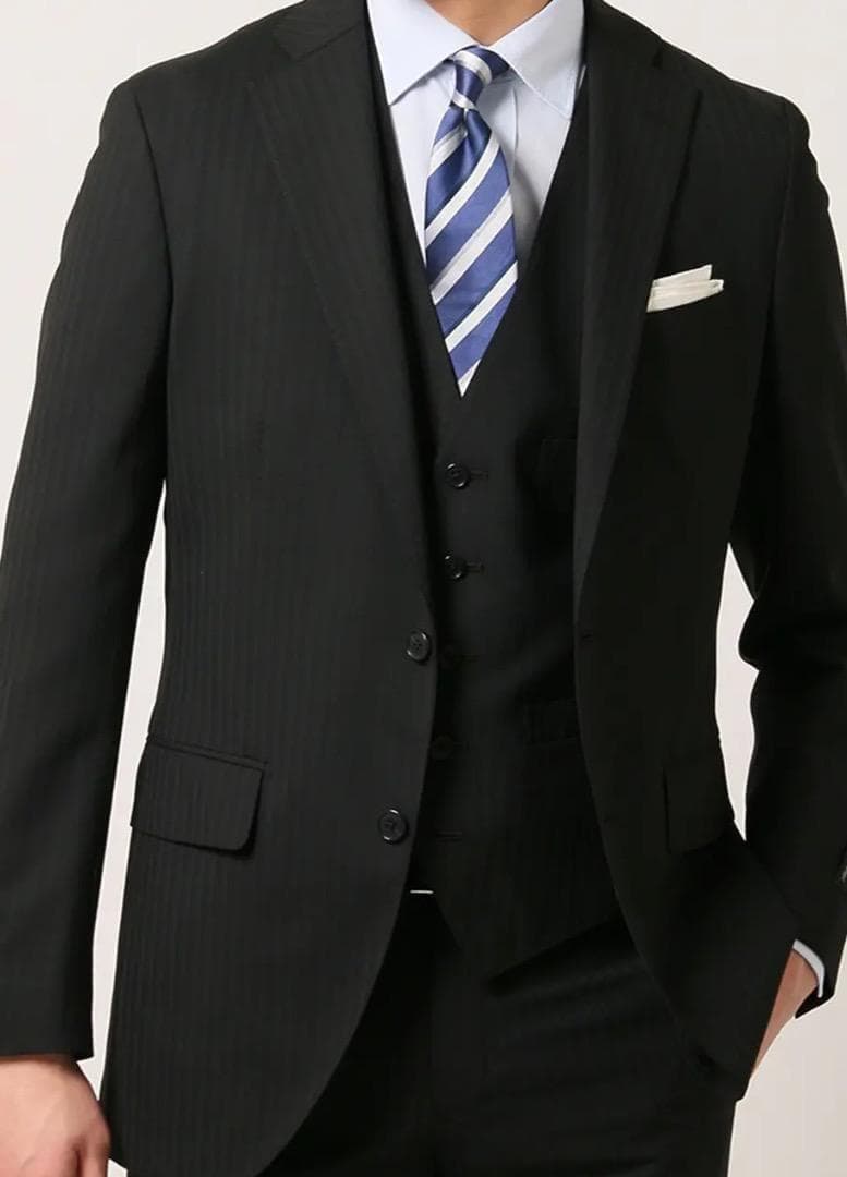 ユニバーサルランゲージ スリーピーススーツ 165-6DROP 0630433