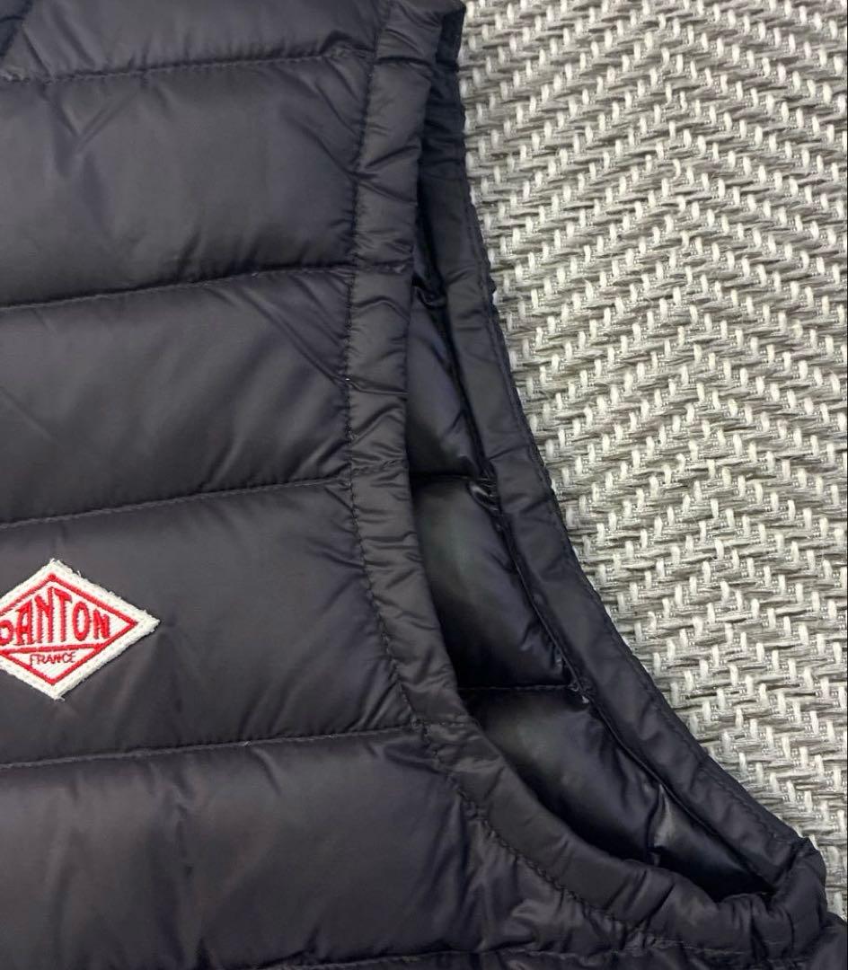 DANTON ダウンベスト 34 ブラック　インナーダウン　ダントン