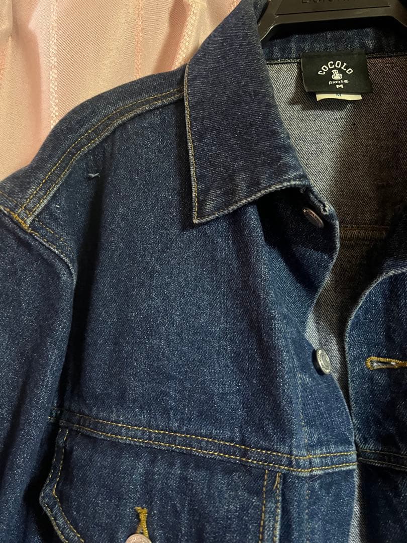 COCOLO Bland ダークブルー Gジャン