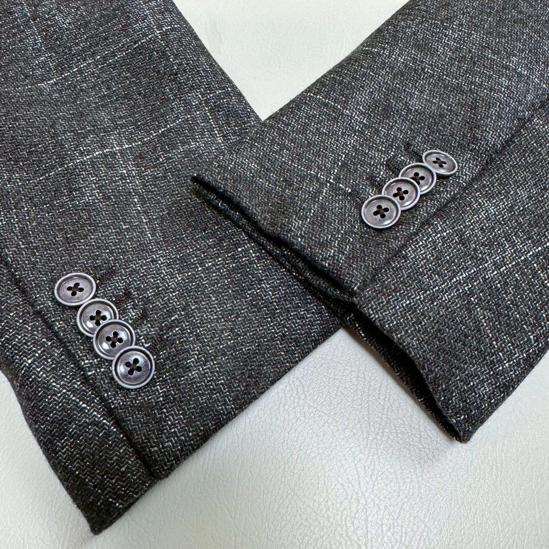 最高級＊極美品✨Zegna ゼニア カシミヤ シルク 変形テーラードジャケット