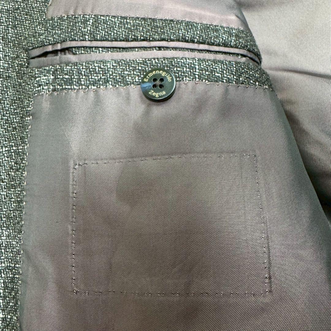 最高級＊極美品✨Zegna ゼニア カシミヤ シルク 変形テーラードジャケット