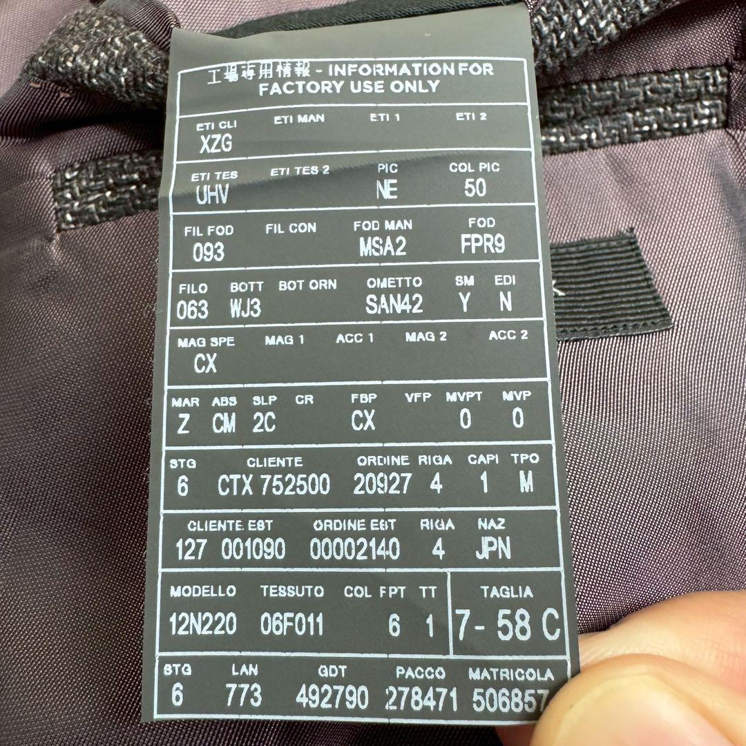 最高級＊極美品✨Zegna ゼニア カシミヤ シルク 変形テーラードジャケット