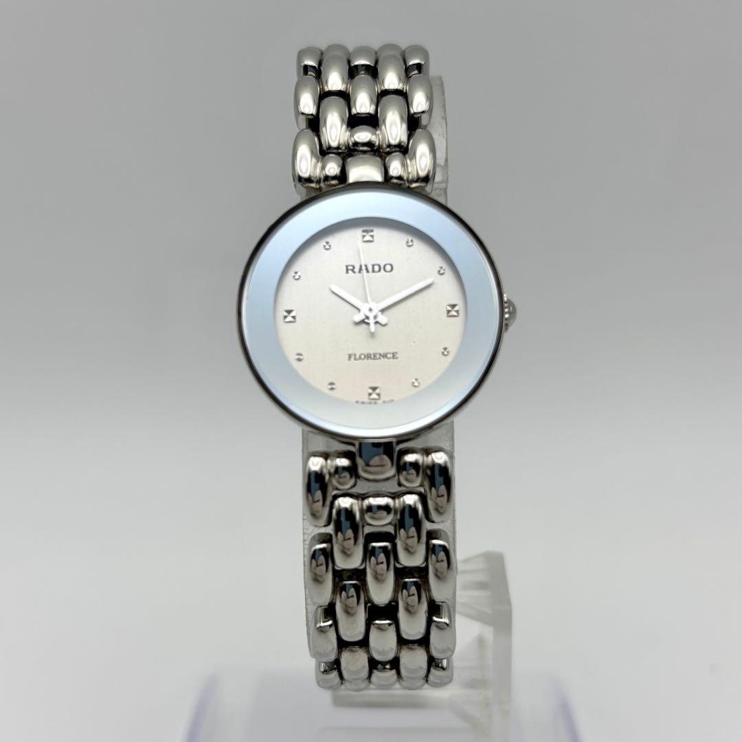 RADO FLORENCE ラドー フローレンス デイト シルバー 腕時計