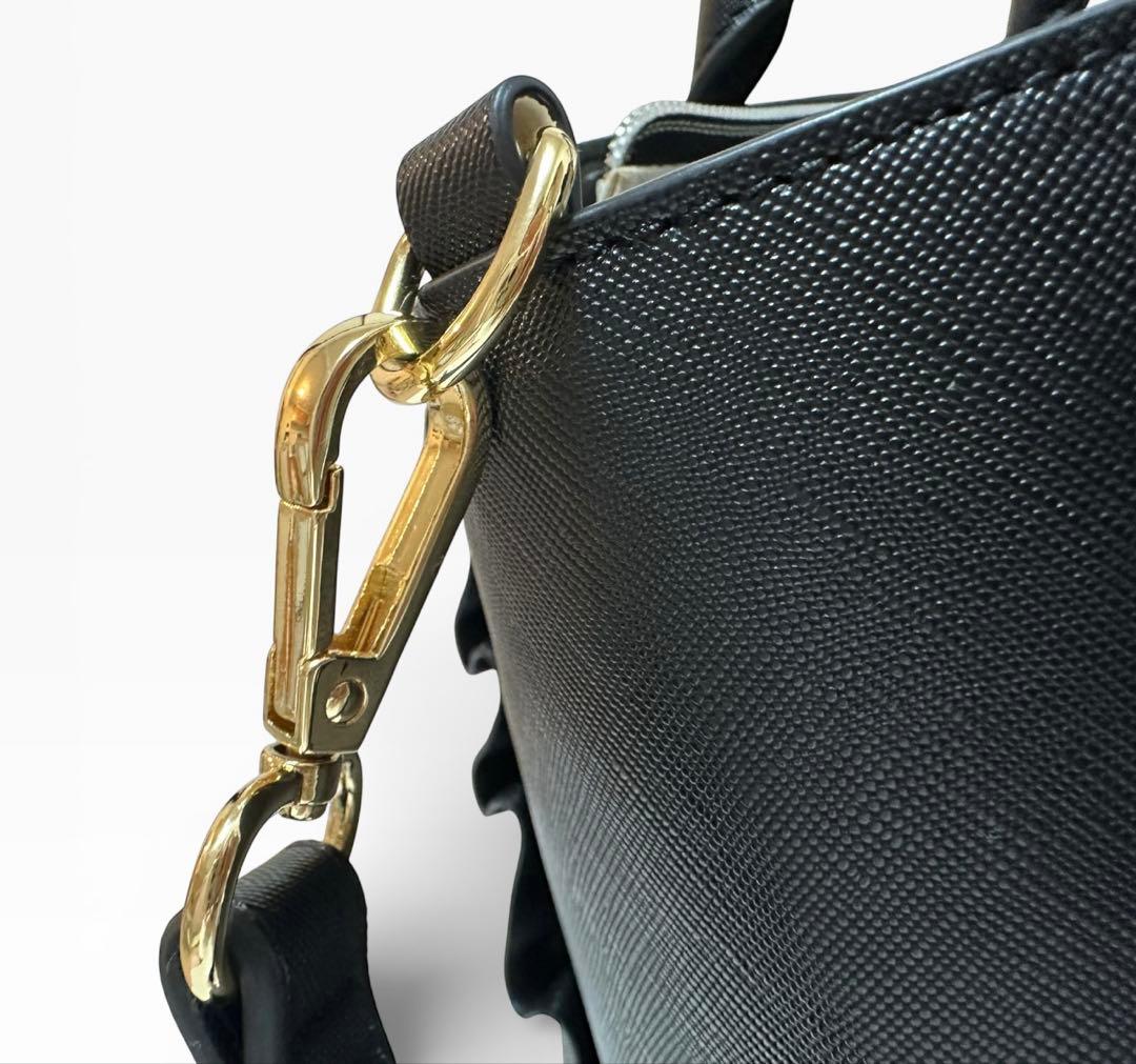 美品★ & chouette 推し事バッグ ブラック　痛バ　クリアポケット付き