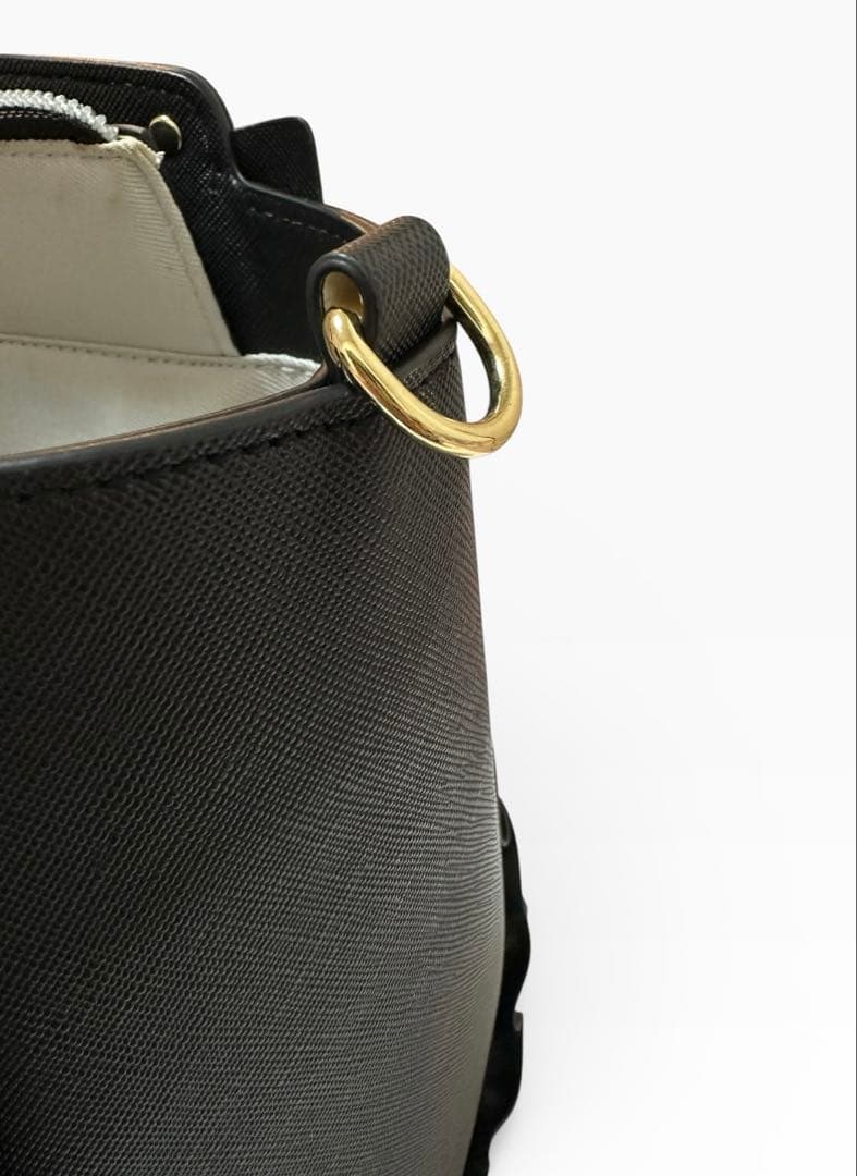 美品★ & chouette 推し事バッグ ブラック　痛バ　クリアポケット付き