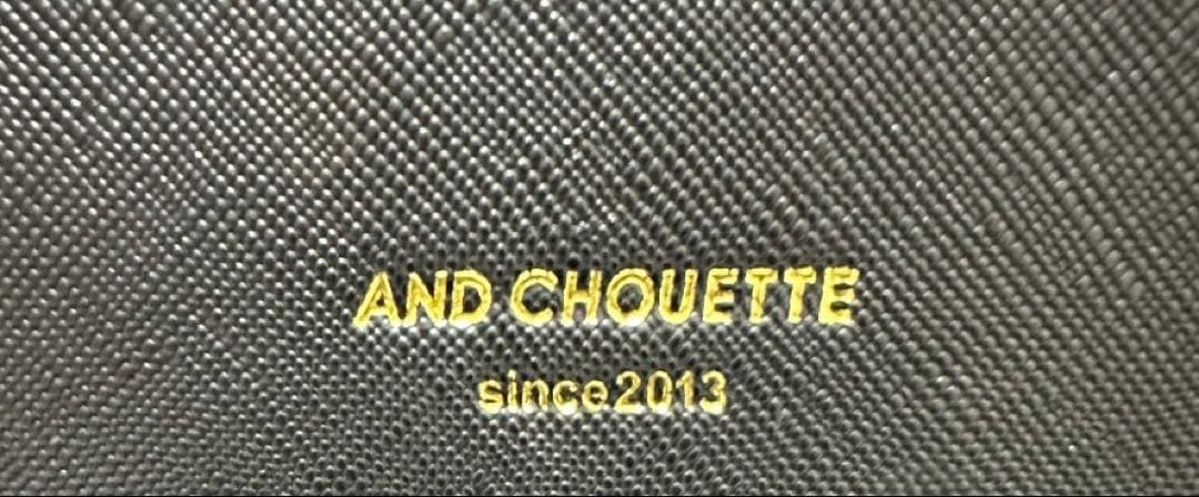 美品★ & chouette 推し事バッグ ブラック　痛バ　クリアポケット付き