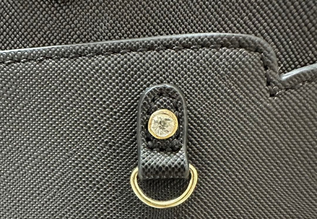 美品★ & chouette 推し事バッグ ブラック　痛バ　クリアポケット付き