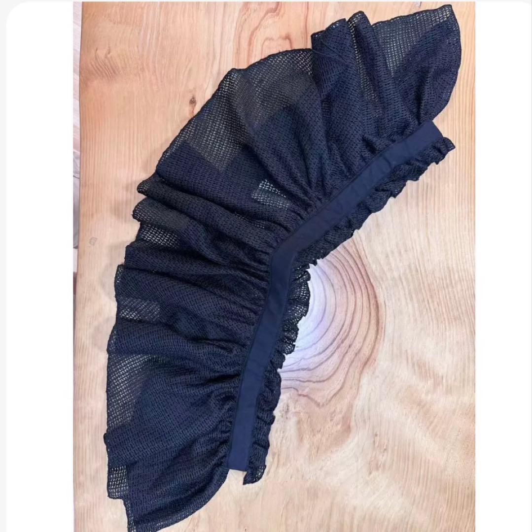 ORIENT MILLINERY DORA【ドーラ】Frilled Bag 黒