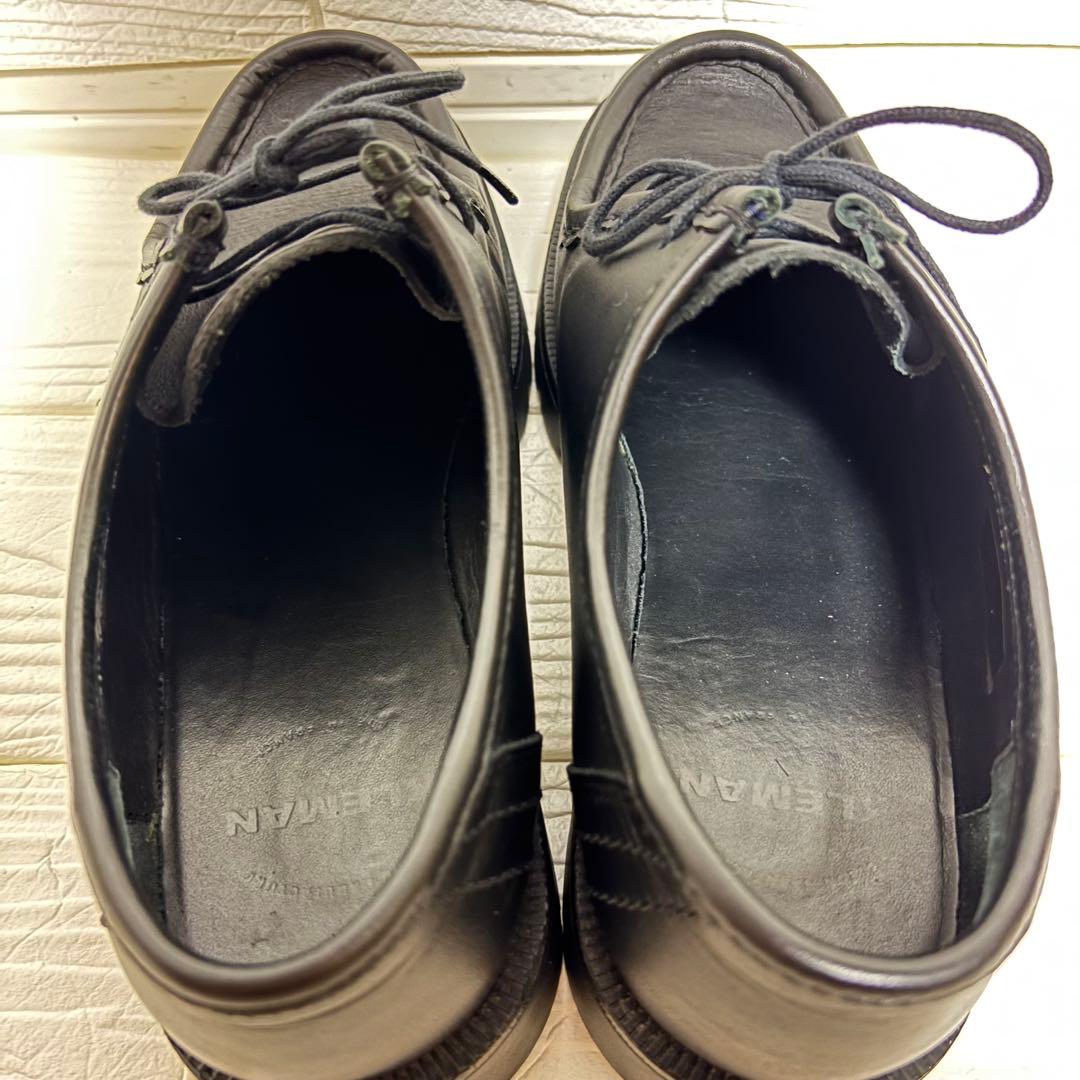 【極美品】KLEMAN チロリアンシューズ パドロール 40 ブラック 25cm