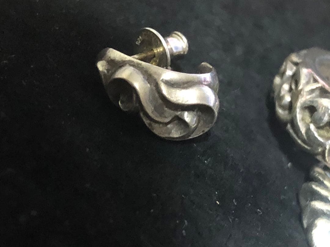 クロムハーツ カーブティアドロップ　ピアス