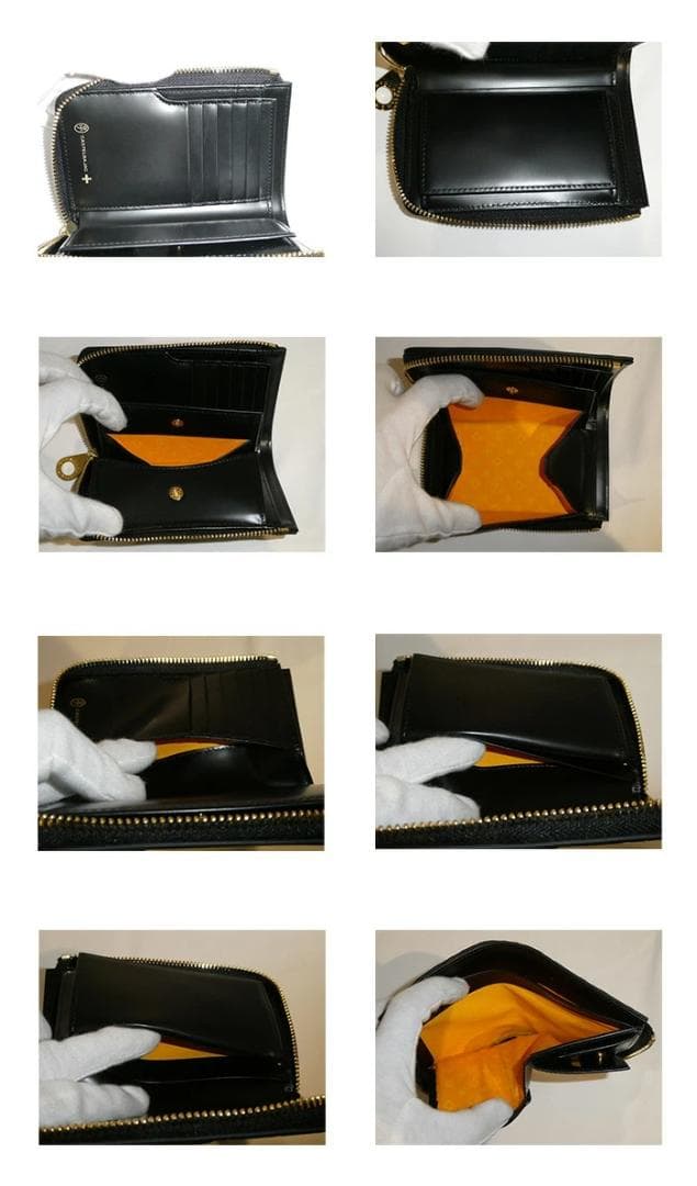 カステルバジャック シテ セミラウンド財布 089652 ブラック