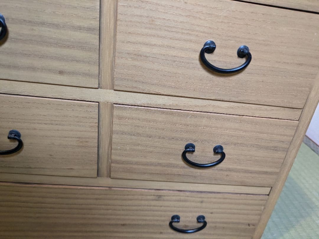 薬箪笥 収納棚 昭和 レトロ 桐材 25杯 多段