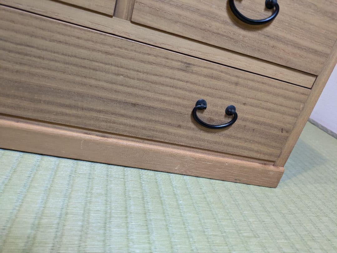 薬箪笥 収納棚 昭和 レトロ 桐材 25杯 多段