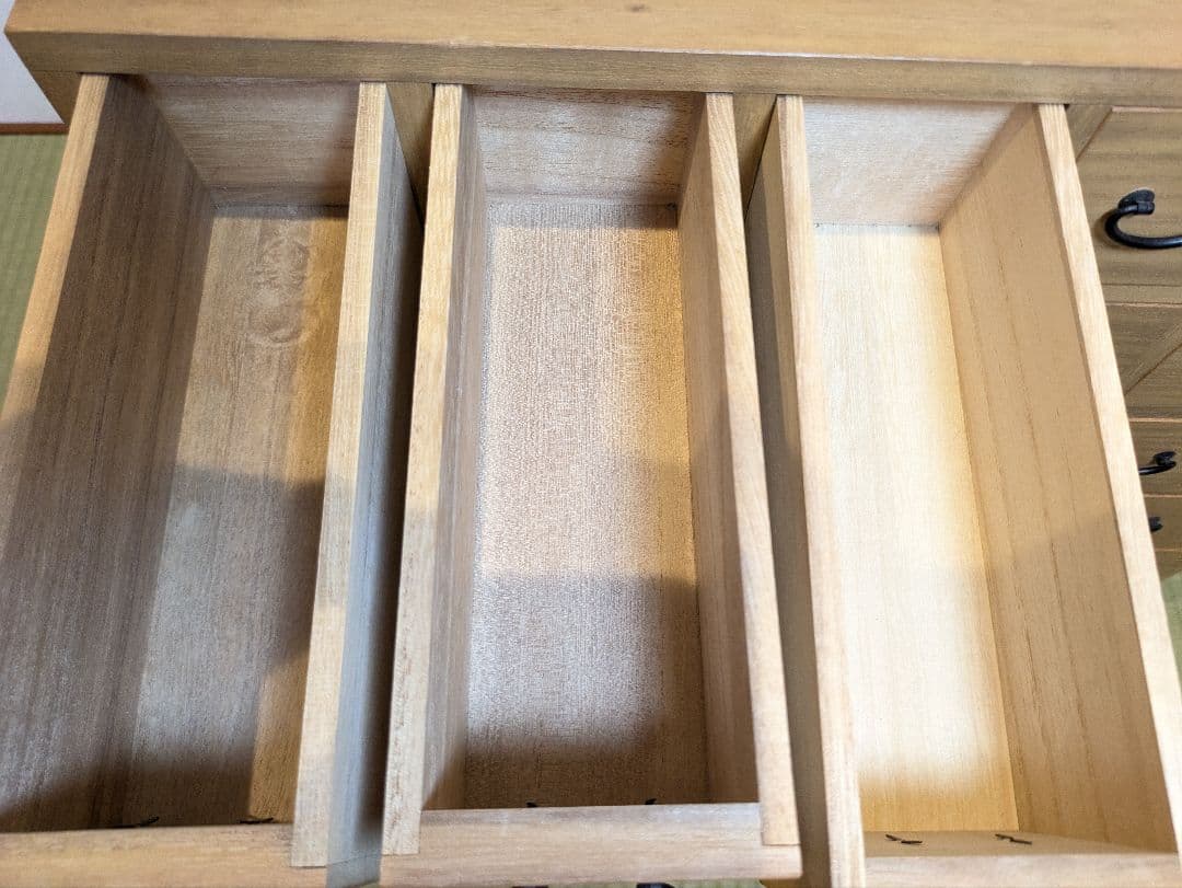 薬箪笥 収納棚 昭和 レトロ 桐材 25杯 多段