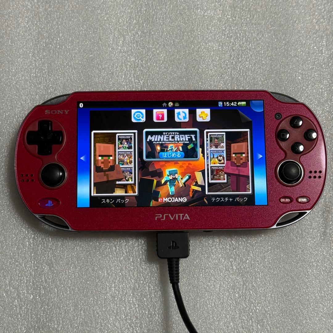 PlayStation Vita本体 PCH-1000 コズミック・レッド