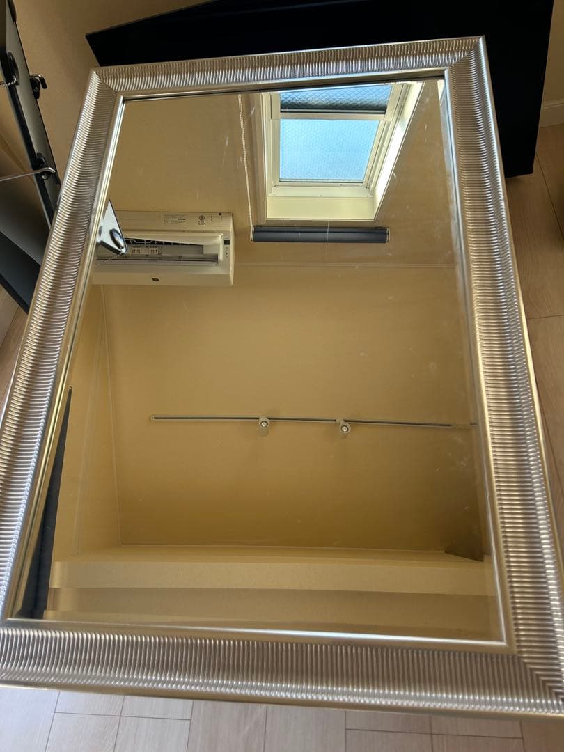 ◆ IKEA ◆ SONGE ソンゲ 大型 姿見 ミラー シルバー 北欧