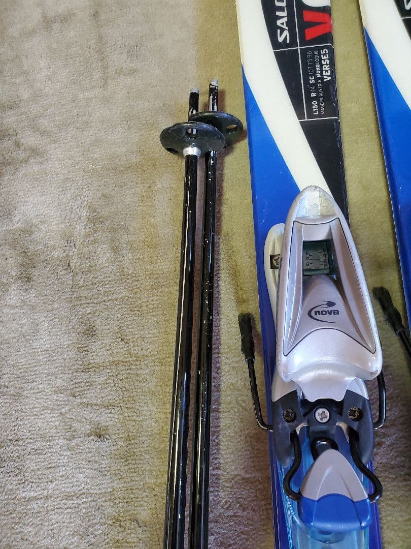 Salmon　Verse　カービングスキー☆ブーツ26　ストックセット