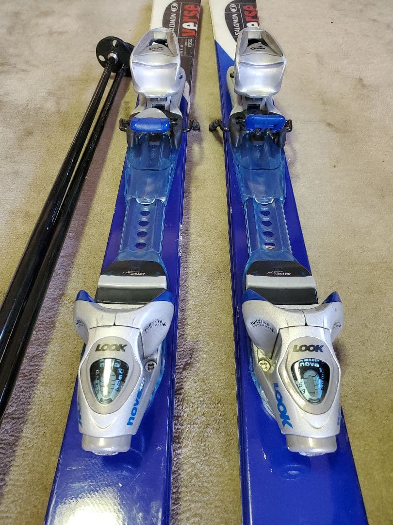 Salmon　Verse　カービングスキー☆ブーツ26　ストックセット