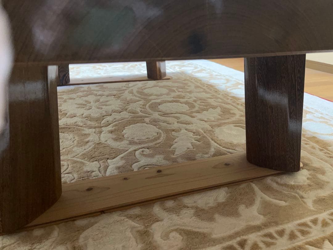 ☆ 木彫工房 寿限無さま専用☆ 鉄刀木座卓