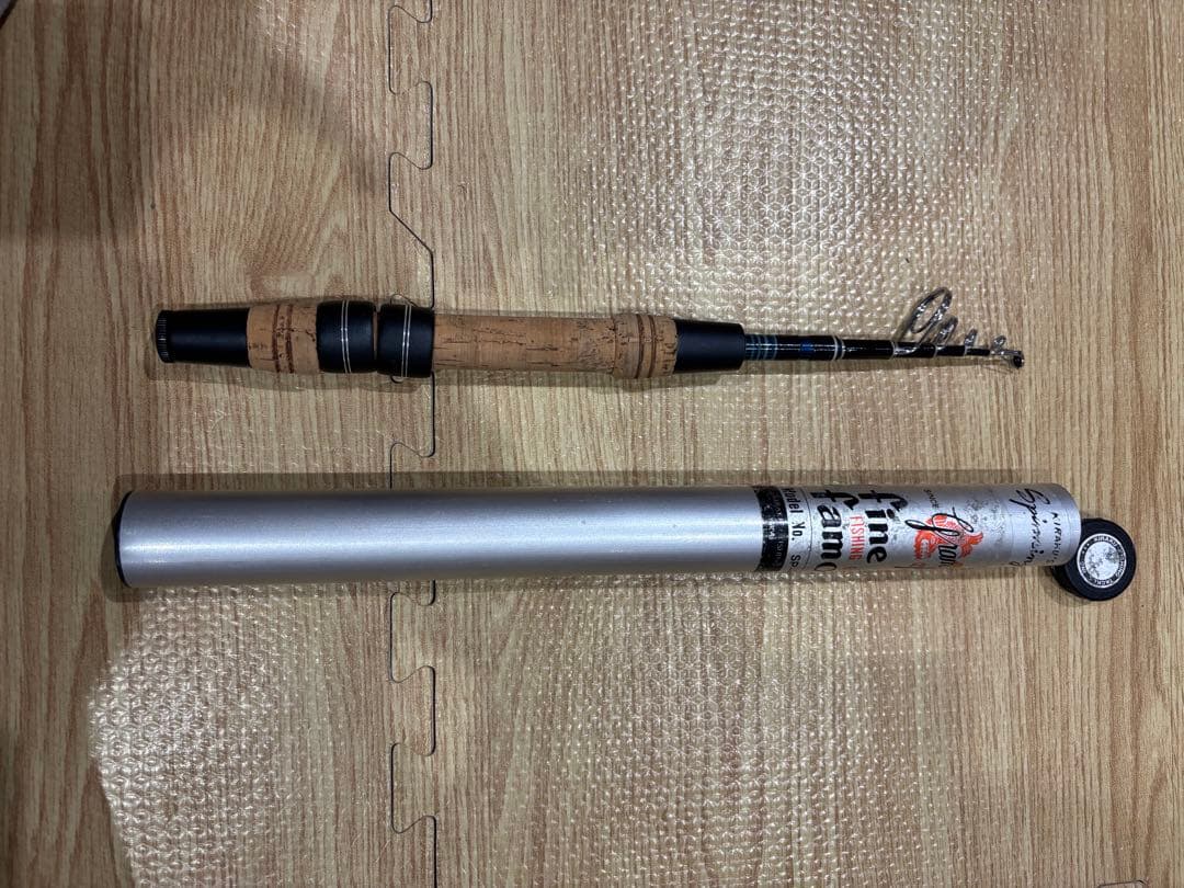 SP-5EX キラク　スピニングロッド　テレスコ