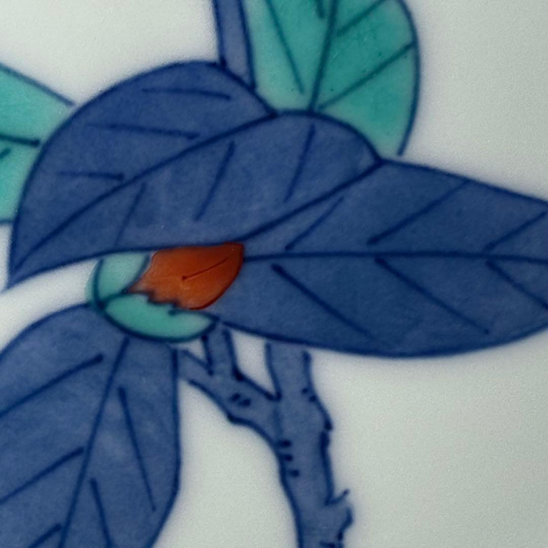 人間国宝　十三代　今泉今右衛門　錦花絵銘々皿　二箱　10枚　直径16.8cm