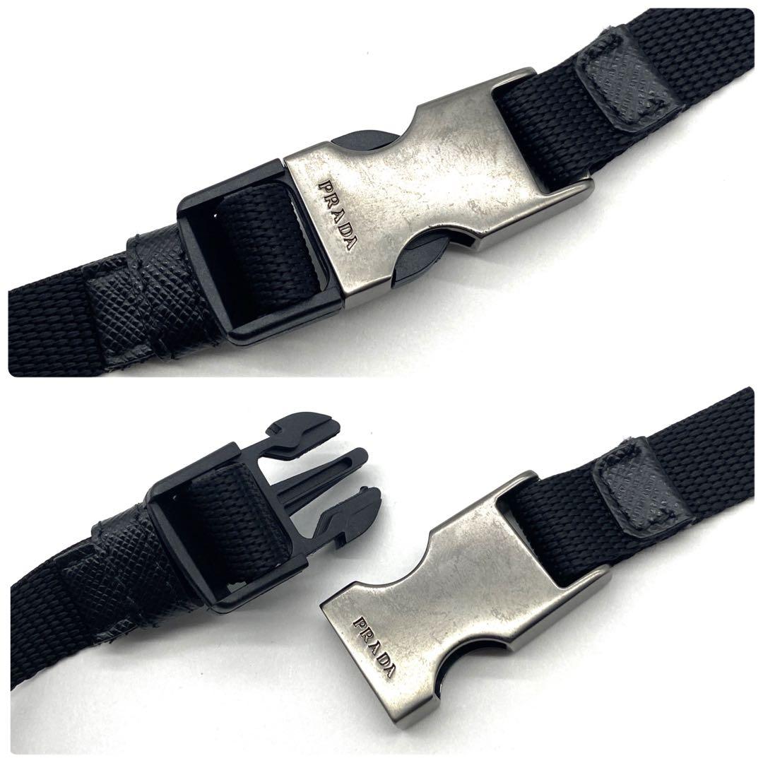 極美品✨PRADA リナイロン　ショルダー　iPhoneケース　全機種対応