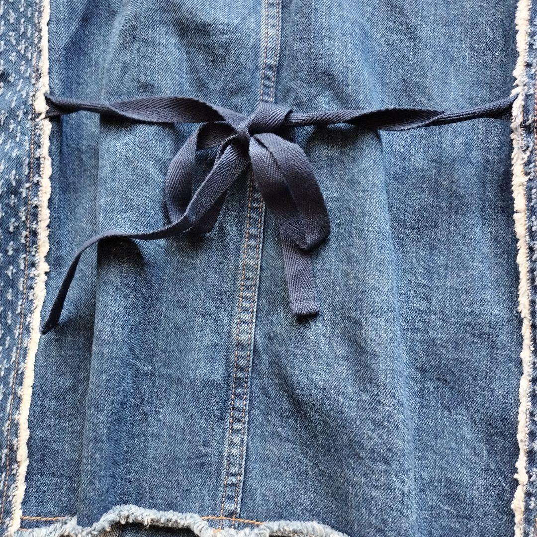 完売品 2025年 ニコアンド リメイクカバーオール デニムジャケット