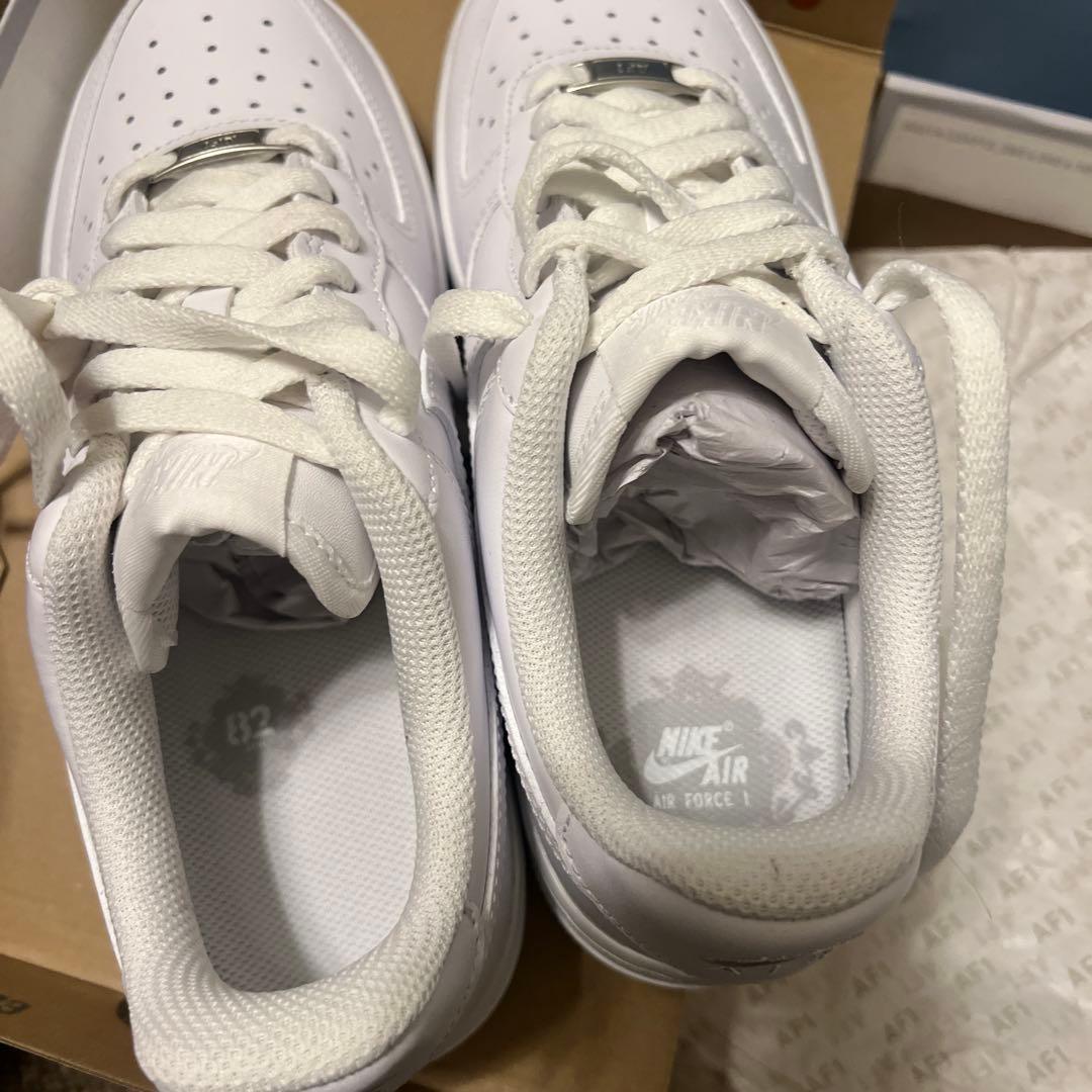 Nike Air Force 1 ホワイト24cm レディース