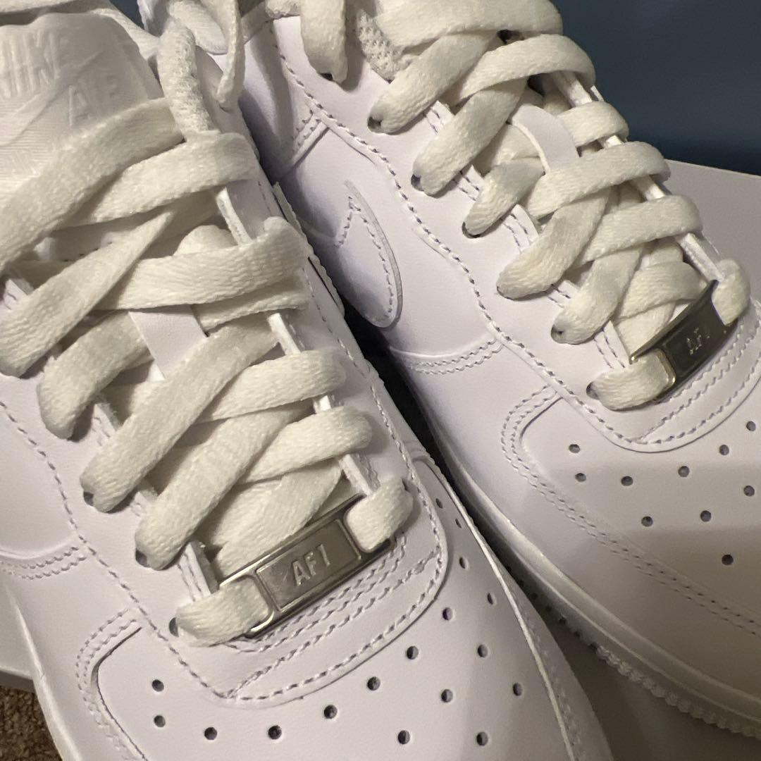 Nike Air Force 1 ホワイト24cm レディース