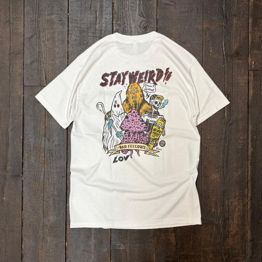 XL GRINDLODGE x LOV S/S フルカラーTEE 刺繍