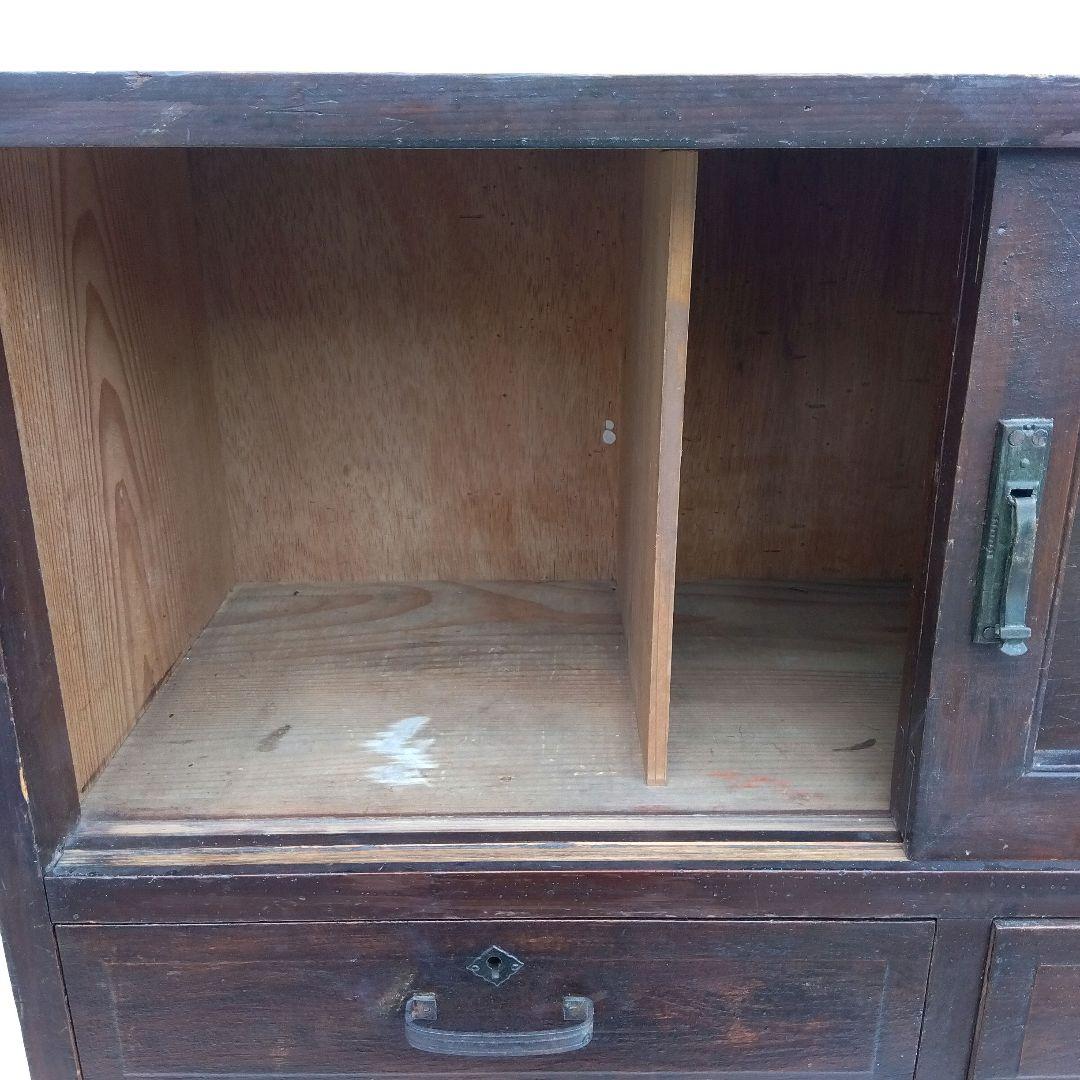 昭和レトロ 古家具 茶箪笥