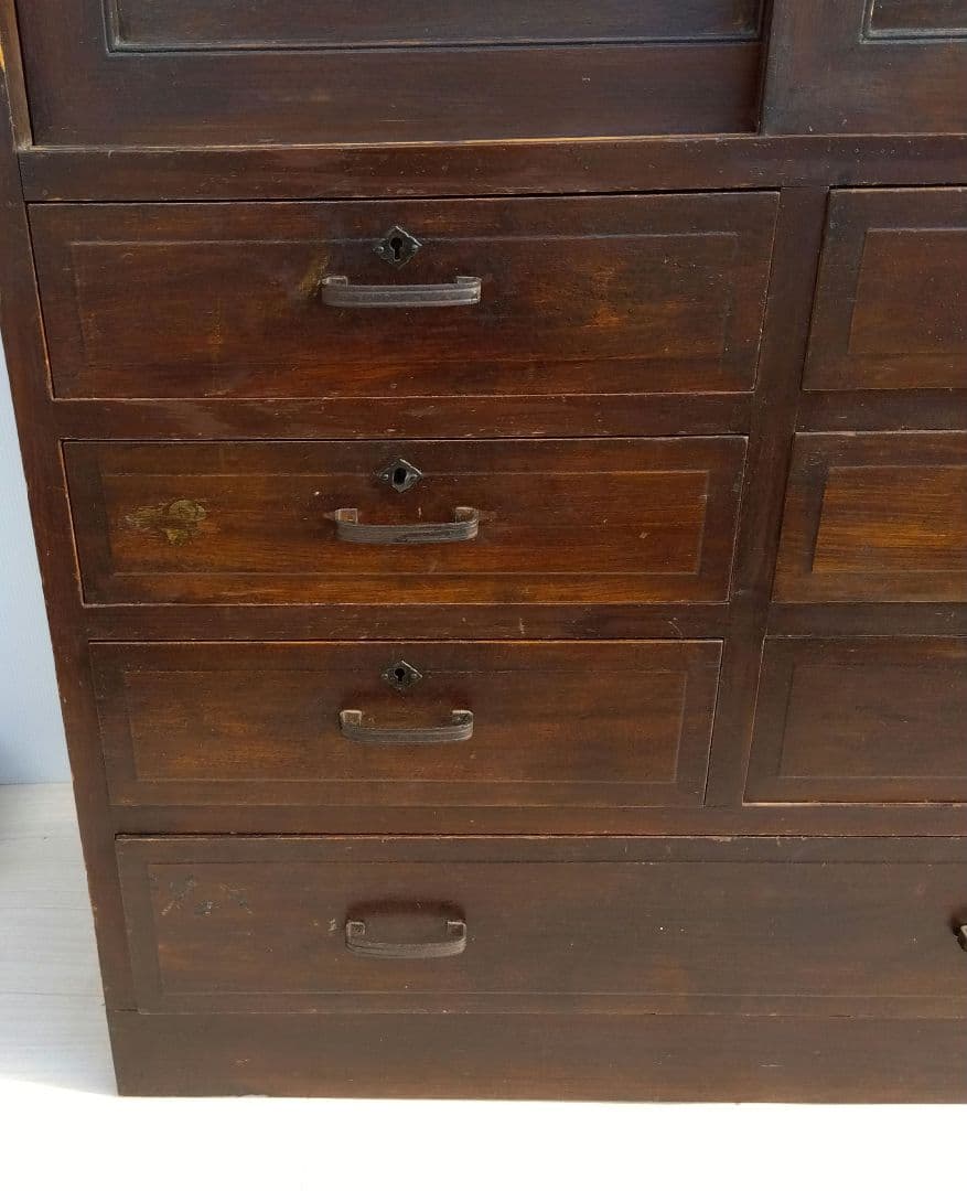 昭和レトロ 古家具 茶箪笥