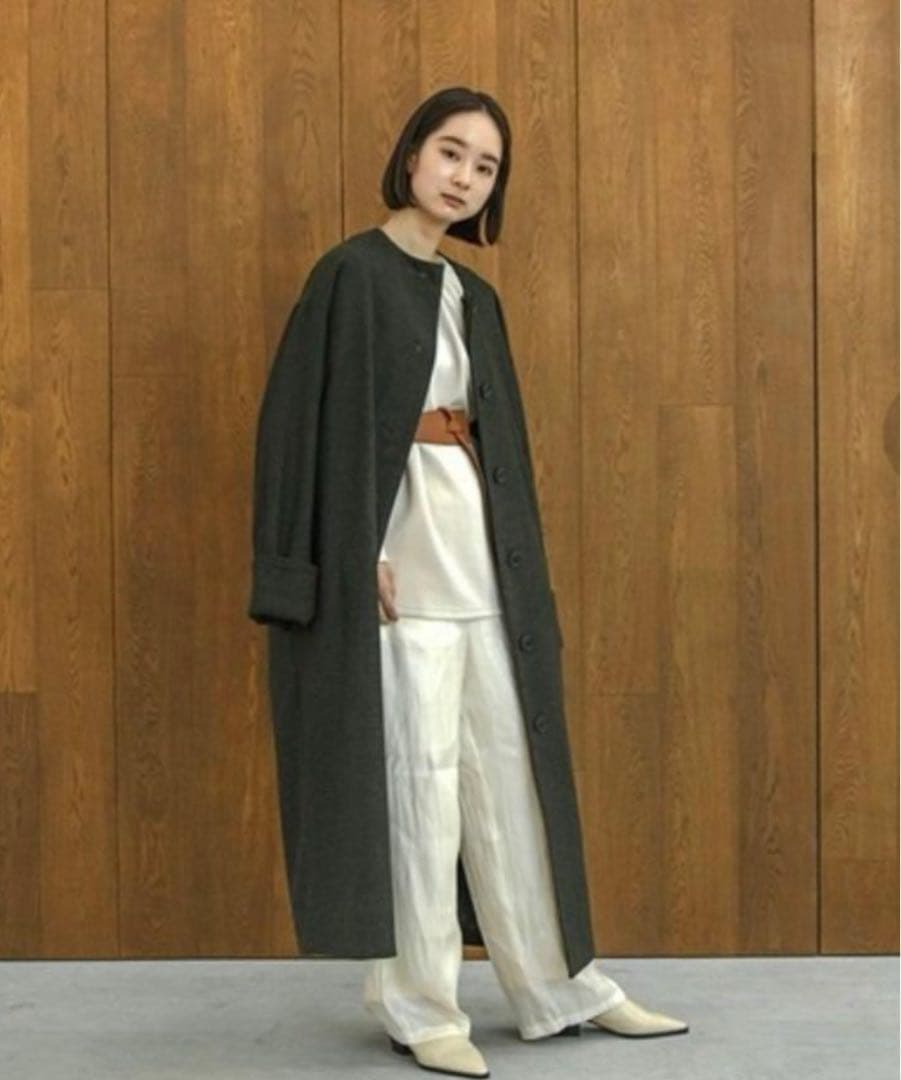 新品☆タグ付き☆ i_am corduroycollar check coat