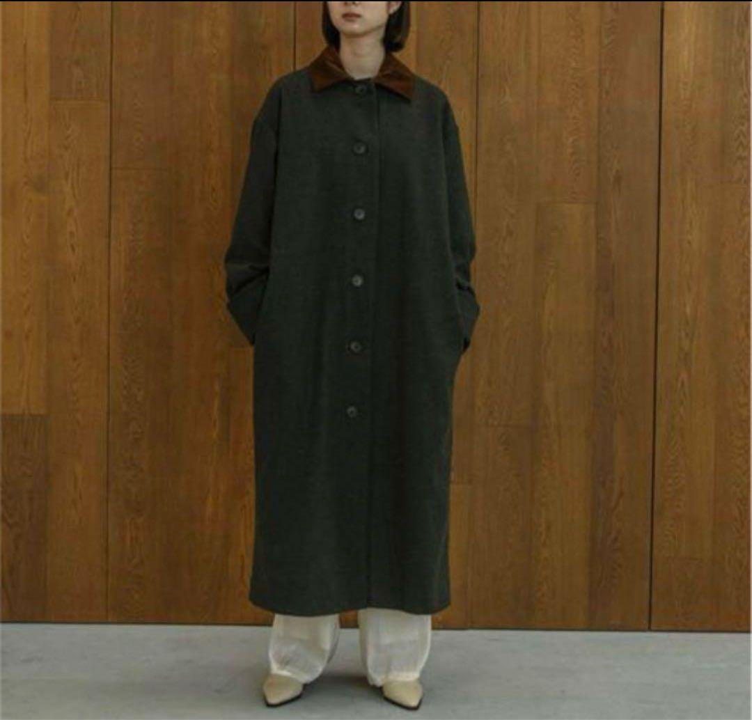 新品☆タグ付き☆ i_am corduroycollar check coat