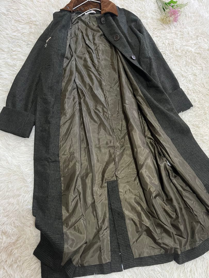 新品☆タグ付き☆ i_am corduroycollar check coat