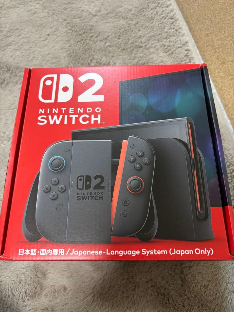 【新品未開封】Nintendo Switch 2（日本語・国内専用)