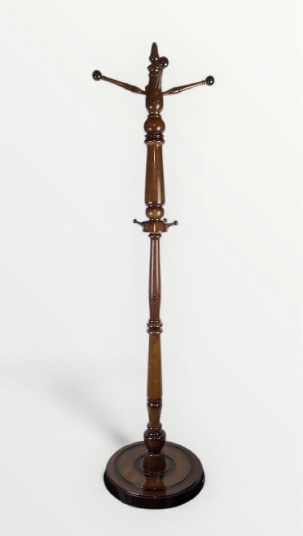 ●Vintage KARIMOKU カリモク 木製 ポールハンガー●